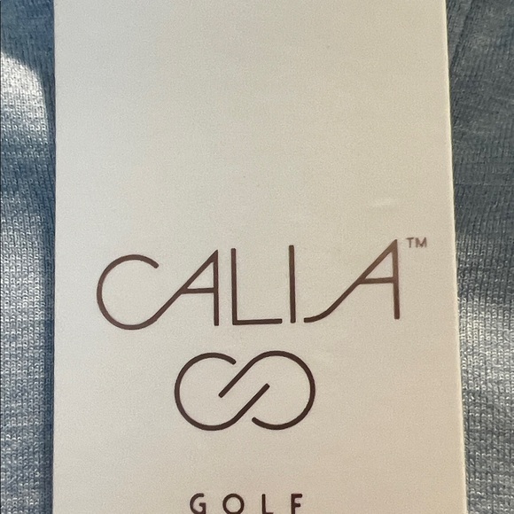 CALIA by Carrie Underwood Light Blue Golf Pullover - Picture 2 of 11